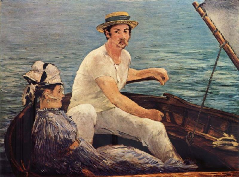 Edouard Manet Boating china oil painting image